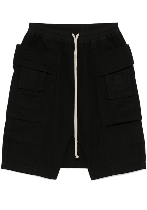 shorts cargobela uomo neri RICK OWENS DRKSHDW | DU01E3382 RIG09